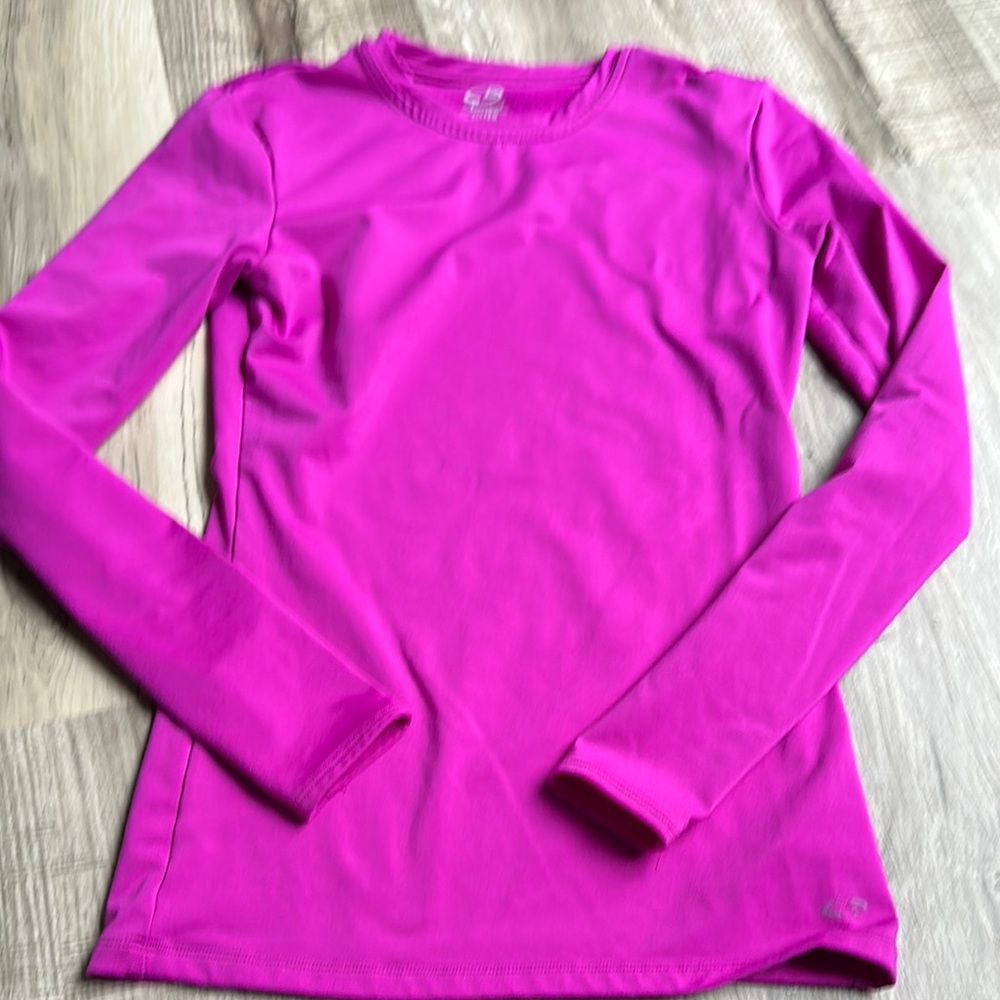 Bright Fuchsia Long Sleeve Winter Thermal Top